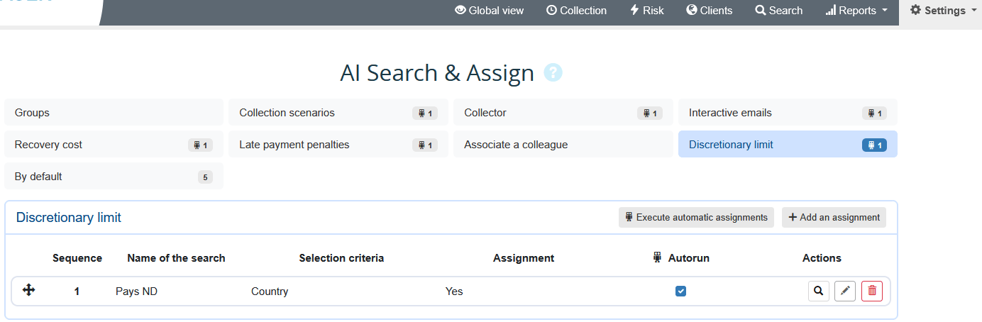 Dossier crédit & risque