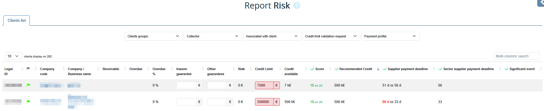Infolegale connector