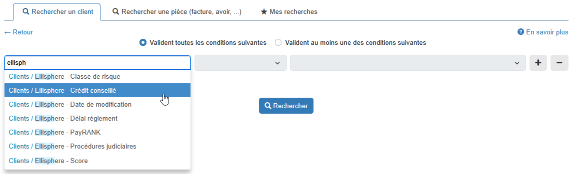 Connecteur Creditsafe
