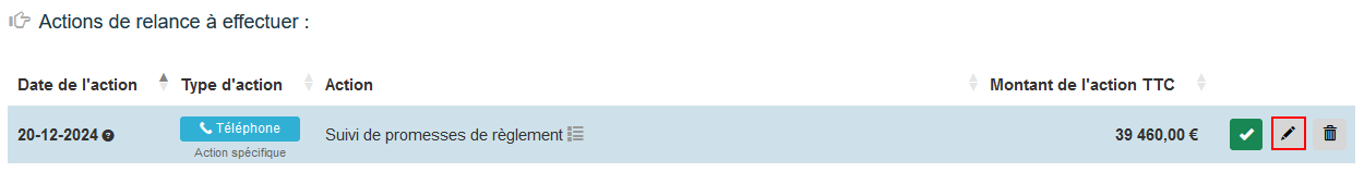 qualification des pièces