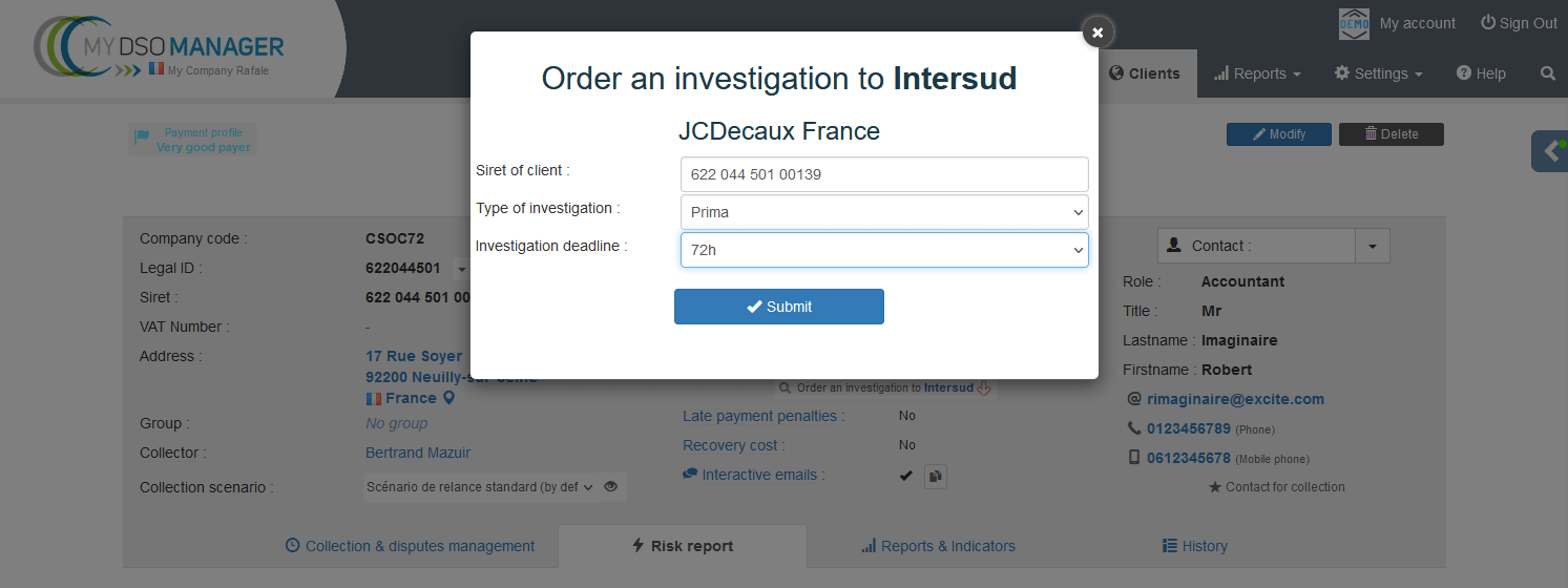 Intersud survey