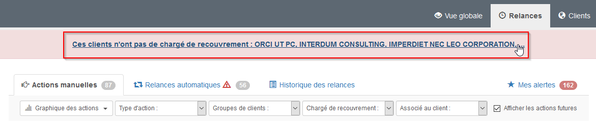 Chargé recouv. bandeau